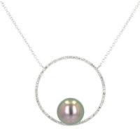 Hinerava, Pearl jewelry, Tahitian Pearl, Pearl Pendant,