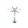 Diamond Tahitian Pearl Gold Jewelry Ring Bague de Perles de Tahiti or bijoux diamants