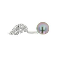 Ring Tahitian Pearl Jewelry perle de tahiti bijoux silver argent