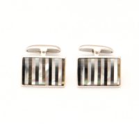 Tahitian Pearl silver Jewelry pearl cufflinks