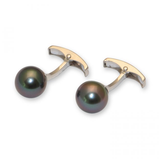 Pearl Cufflinks Bouton de manchette en perle