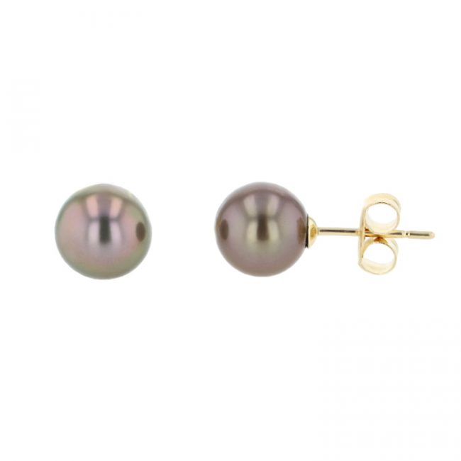 Tahitian Pearl Jewelry, Tahitan Pearls, Tahiti, Luxury Pearl Jewelry, Pearl Ring, Pearl Bracelet, Pearl Earrings, Pearl Necklace, Pearl Diamond , Long Hammered Hook White Gold, yellow gold, Earrings, Classic Pearl Stud Gold Earrings