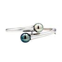 Tahitian Pearl silver Jewelry Bracelet le de perle de tahiti bijoux argent