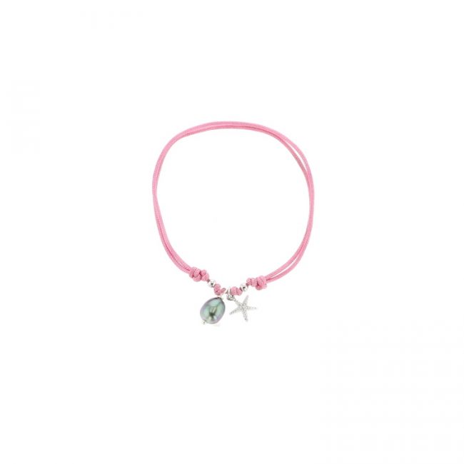 Keshi & Starfish Bracelet, baby bracelet, tahitian pearl, keshi, keishi
