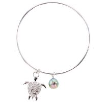 Tahitian Pearl silver Jewelry Earrings Boucle d’oreille de perle de tahiti bijoux argent, Tahitian Pearl vermeil Jewelry Earrings Boucle d’oreille de perle de tahiti bijoux vermeil, Pearl & Turtle Charm Silver Bangle