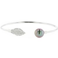 Bracelet Tahitian Pearl Jewelry perle de tahiti bijoux silver argent