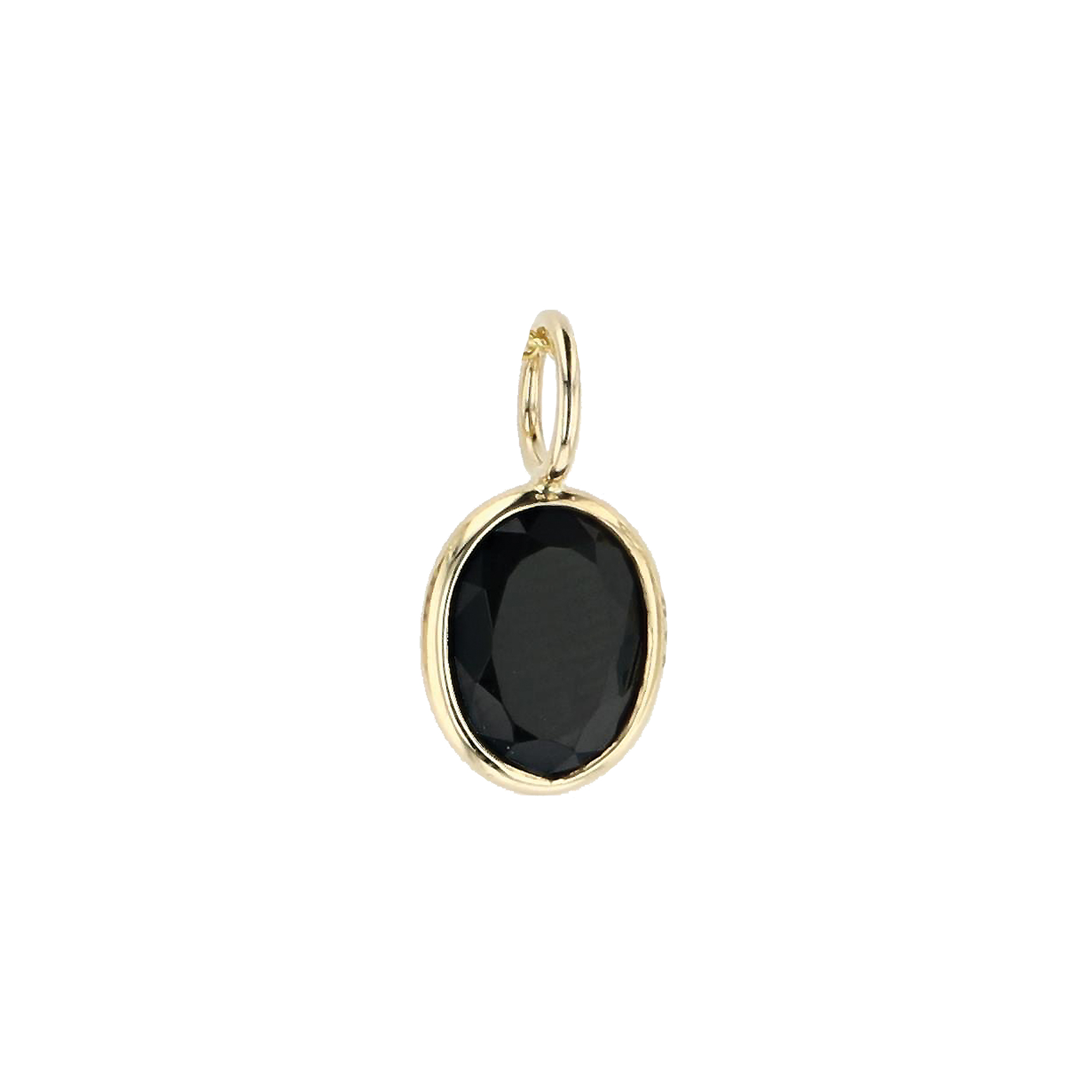 Black Onyx Oval Cut Charm – Hinerava Jewelry
