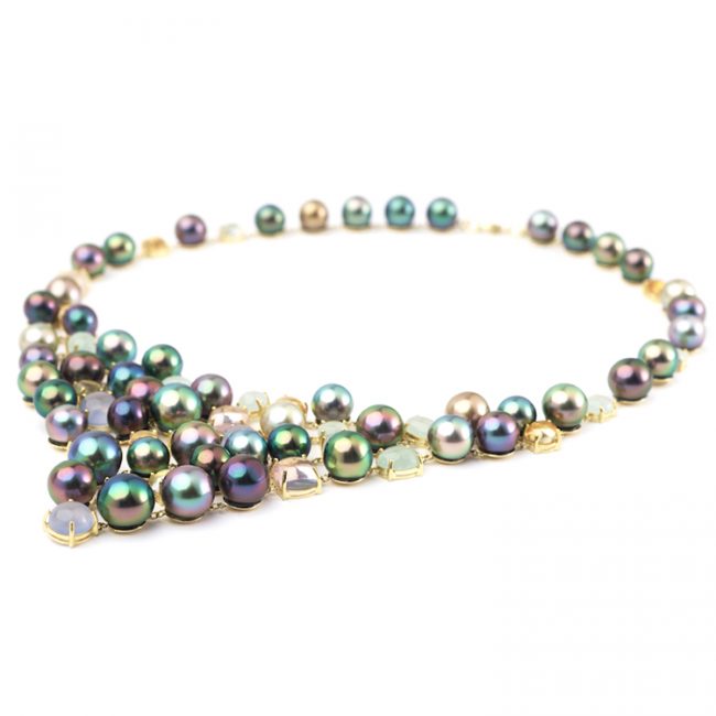 Pearl Strands Tahitian Pearl Necklace Tahitian Pearl Jewelry Luxury Pearl Jewelry
