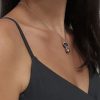 Black Geode Pearl and Diamond Necklace, Geode Pearl and Diamond Earrings, Geode Pearl and Diamond Earrings , Gem Tahitian Pearl Gold Jewelry Necklace Colliers de Perles de Tahiti or bijoux