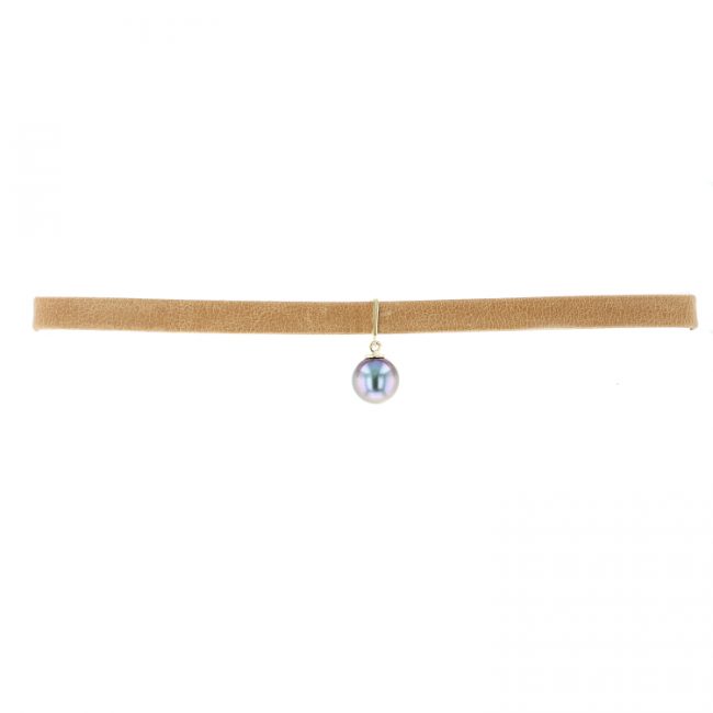 Tahitian Pearl Gold Jewelry Necklace Colliers de Perles de Tahiti or bijoux