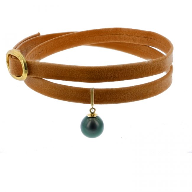 Tahitian Pearl Gold Jewelry Necklace Colliers de Perles de Tahiti or bijoux