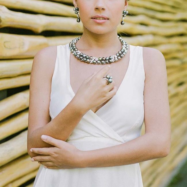 Pearl & Diamond Set