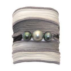 Silk Pearl Bracelet Soite perles de tahiti tahitian pearl bracelet
